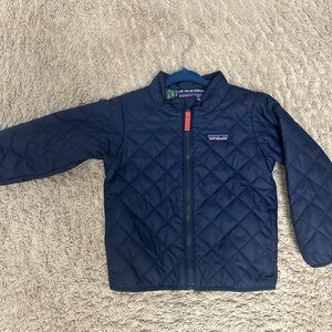 Patagonia Navy Quilted Jacket